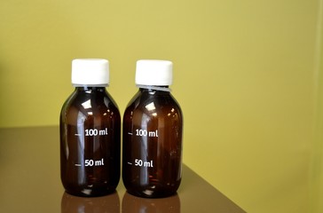 Flacons médecine douce