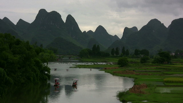 Amaizing Yangshuo valley in China