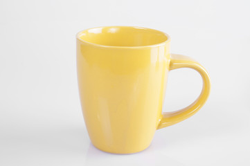 yellow cup