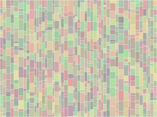 手書きのタイルの背景素材