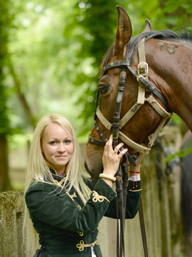 Hungarian Hussar Woman