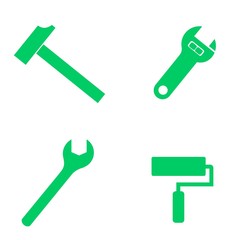 Outils en 4 icônes
