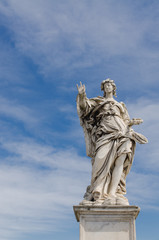 Angel statue, Castel Sant'Angelo, Rome, Italy