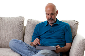 Fototapeta premium Portrait of mature man
