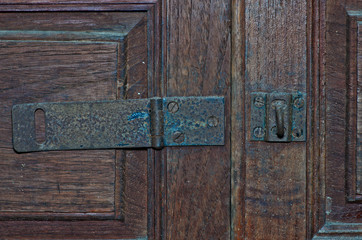 rusty door locked