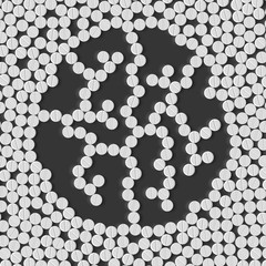 pills concept: brain