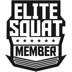 Obraz premium Elite Squad Team Crew Member Soldiers