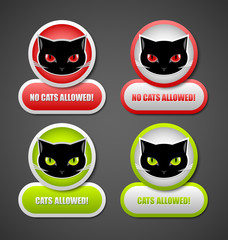 Cats permission icons