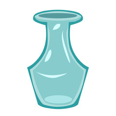 empty bottles isolated illustration