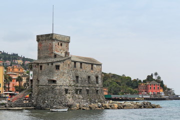 Hafenburg in Rapallo