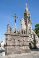 Fototapeta na wymiar Katedra Notre Dame w Finister Comfort Meilars