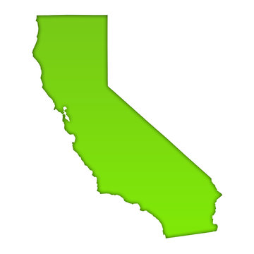 California country map icon
