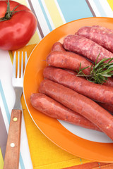 chipolatas et merguez