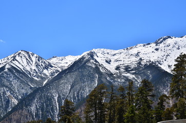 Himalayas Mountain Range in Yunnan, China