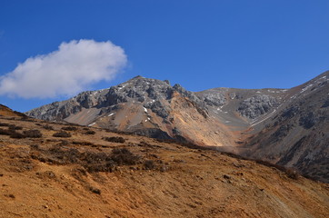 Himalayas Mountain Range in Yunnan, China