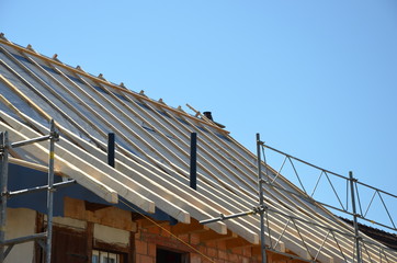 Obraz premium Hausbau