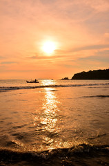 Sunset Beach on the Island