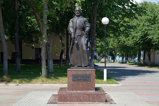 Monument of Lew Sapieha in Lepel, Belarus