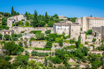 Fototapeta na wymiar Gordes medieval village in Southern France (Provence)