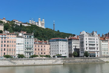 Quais de Saône à Lyon