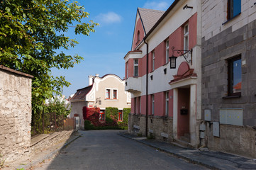 Fototapeta na wymiar An Old Street, Czech Republic