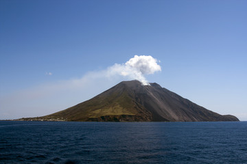 Stromboli island