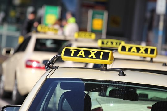 Taxen am Taxenstand