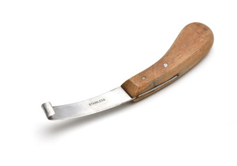 knife for trimming animal hoof