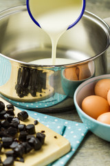 Making Licorice Ice Cream