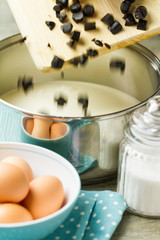 Making Licorice Ice Cream