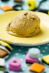 Making Licorice Ice Cream