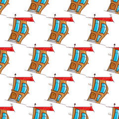 fairy house seamless