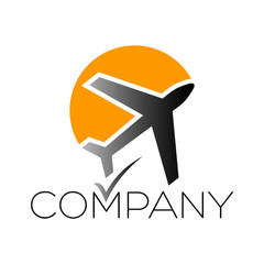 логотип самолет