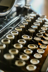 Old typewriter