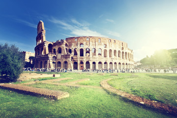 Colosseum in Rome, Italy