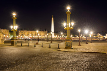 Fototapeta na wymiar Place de la Concorde w Paryżu