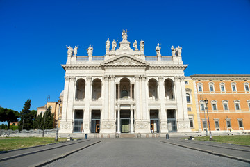 Fototapeta na wymiar Archbasilica of St. John Lateran