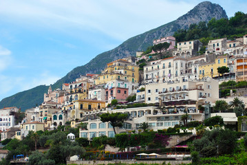 Fototapeta na wymiar Amalfi Coast, city Raito