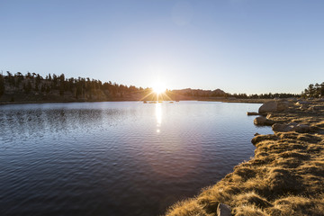 Sierra lake Sunrise