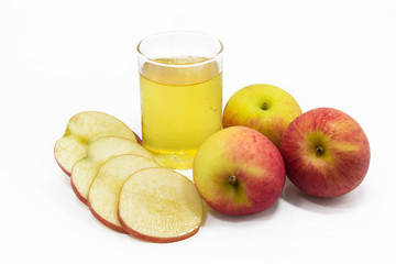Fresh apple juice