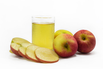 Fresh apple juice