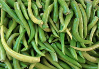 Green peppers