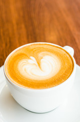 Latte coffee