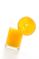 Orange juice glass