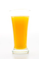 Orange juice glass