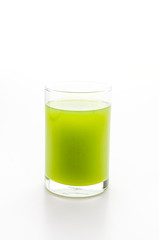 Kiwi juice glass