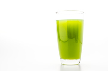 Kiwi juice glass