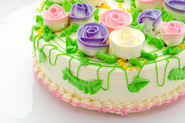 Flower cakes