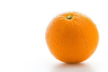 Orange isolated on white