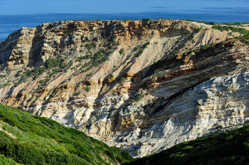 the coastline near cape Espichel, Portugal